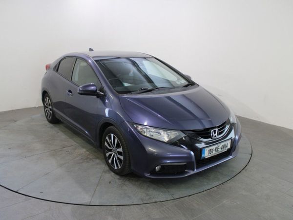 Honda Civic Hatchback, Diesel, 2015, Blue