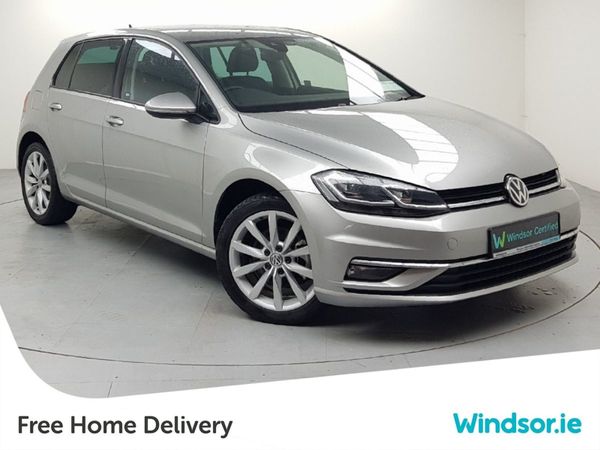 Volkswagen Golf Hatchback, Petrol Hybrid, 2019, Silver