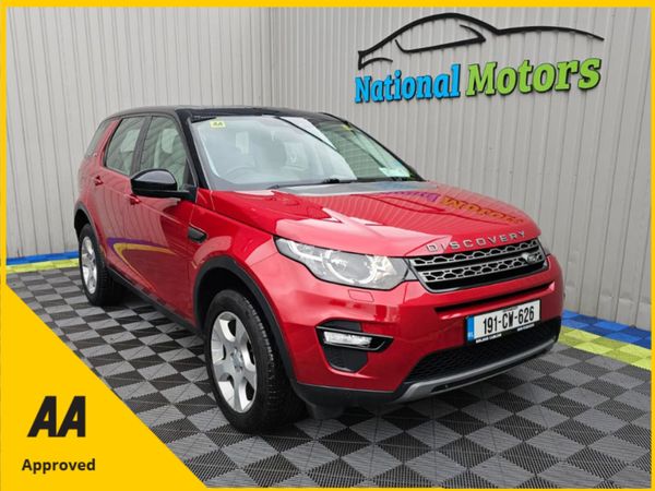Land Rover Discovery Sport SUV, Diesel, 2019, Red