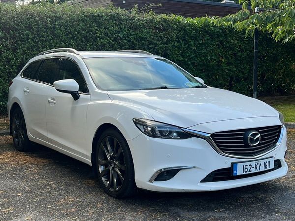 Mazda Mazda6 Estate, Diesel, 2016, White