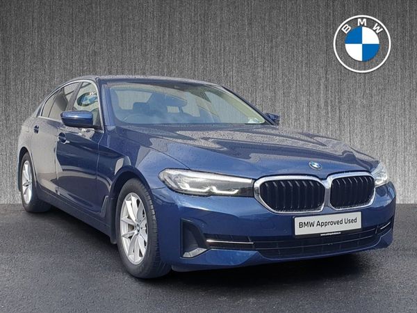 BMW 5-Series Saloon, Diesel, 2023, Blue