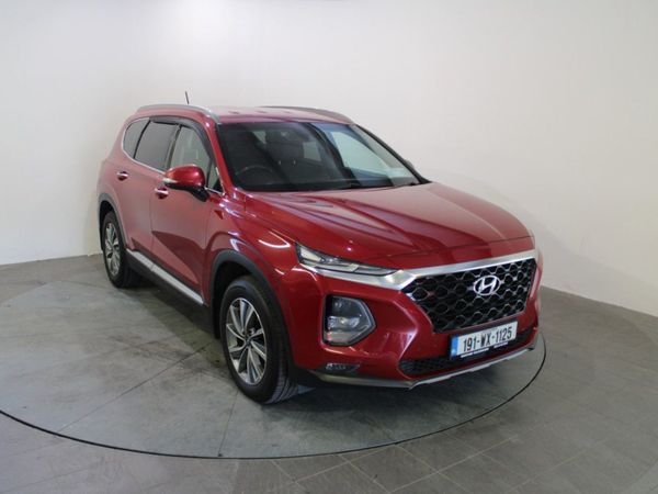 Hyundai Santa Fe SUV, Diesel, 2019, Red