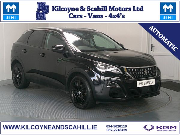 Peugeot 3008 SUV, Diesel, 2019, Black
