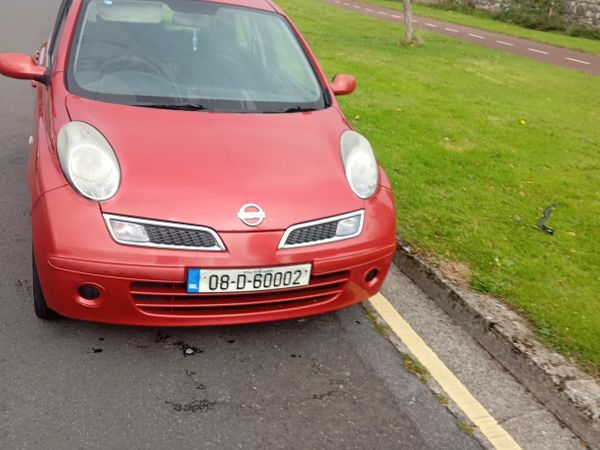 Nissan Micra Hatchback, Petrol, 2008, Red