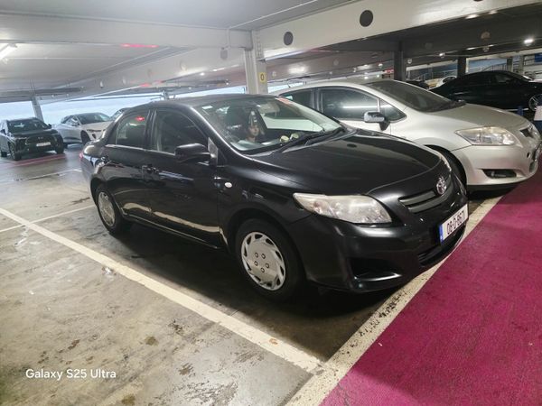 Toyota Corolla Saloon, Petrol, 2008, Black
