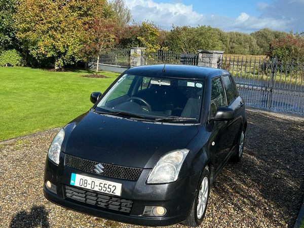 Suzuki Swift Hatchback, Petrol, 2008, Black