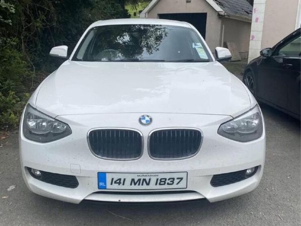 BMW 1-Series Hatchback, Diesel, 2014, White
