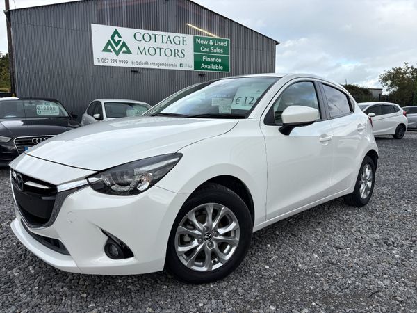 Mazda Demio Hatchback, Petrol, 2016, White