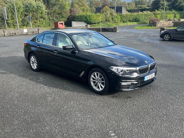 BMW 5-Series Saloon, Diesel, 2017, Black