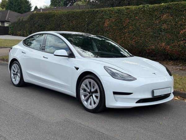 Tesla Model 3 Saloon, Electric, 2021, White