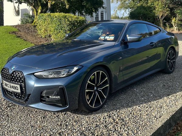 BMW 4-Series Coupe, Diesel, 2021, Blue