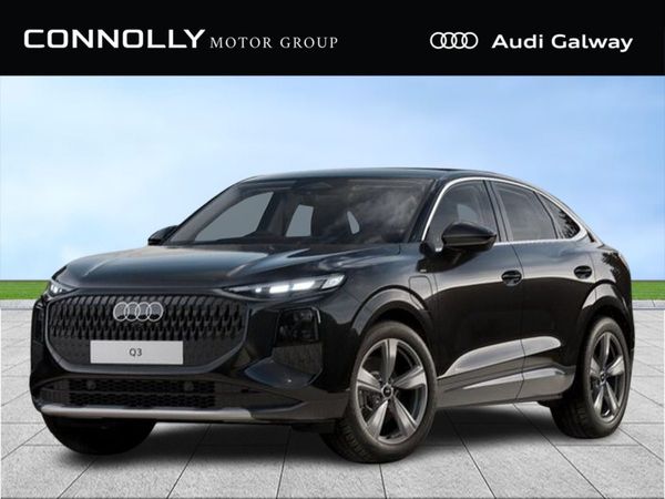 Audi Q3 SUV, Petrol Plug-in Hybrid, 2025, Black