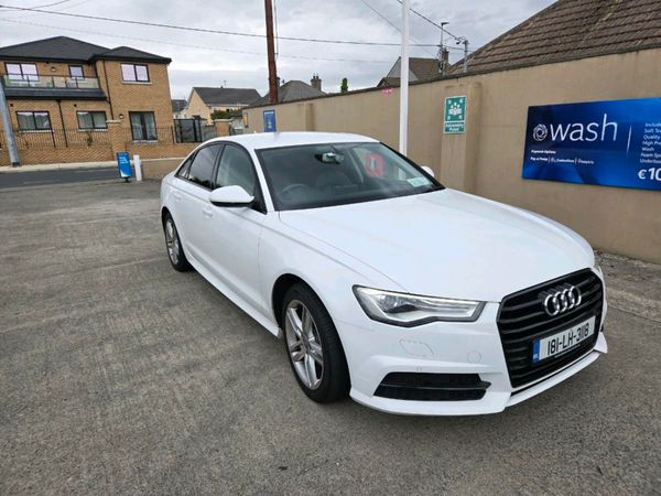 Audi A6 Saloon, Diesel, 2018, White