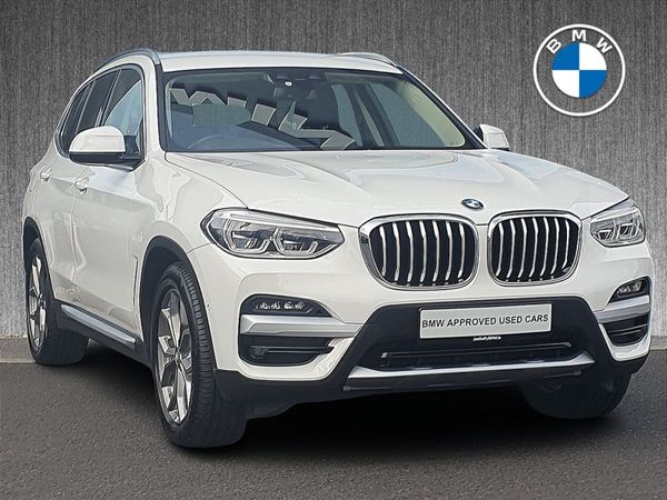 BMW X3 SUV, Petrol Plug-in Hybrid, 2021, White