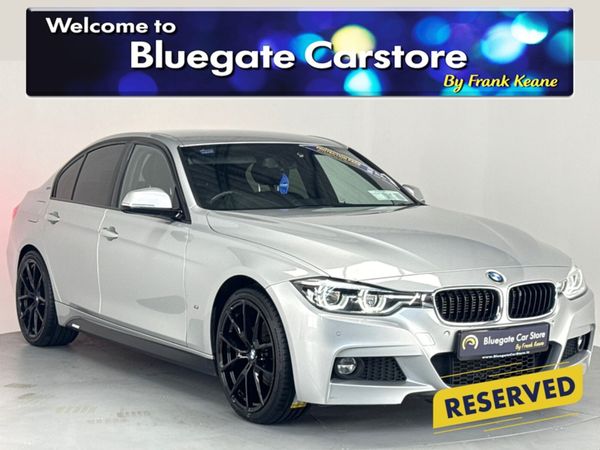 BMW 3-Series Saloon, Petrol Hybrid, 2017, Silver