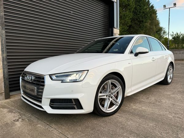 Audi A4 Saloon, Diesel, 2017, White