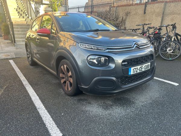 Citroen C3 Hatchback, Petrol, 2017, Grey