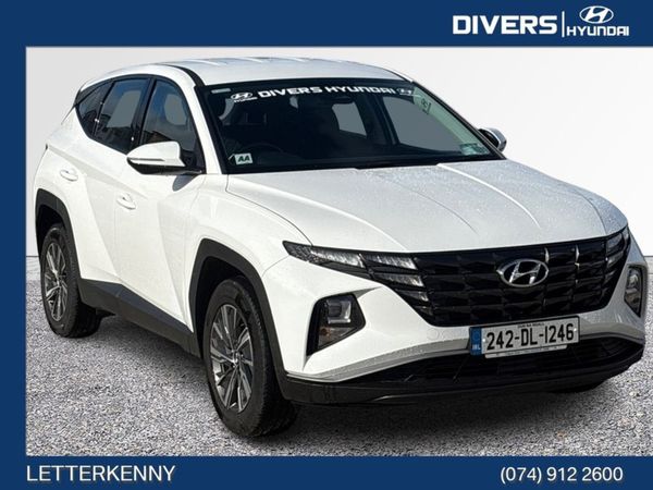 Hyundai Tucson MPV, Petrol Hybrid, 2024, White