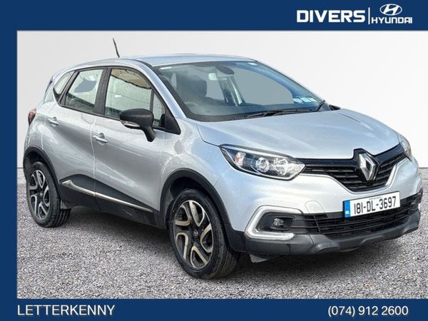 Renault Captur Hatchback, Petrol, 2018, Silver