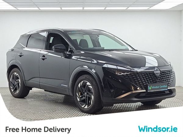 Nissan Qashqai MPV, Petrol Hybrid, 2025, Black