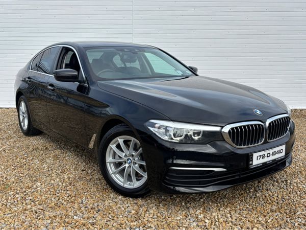 BMW 5-Series Saloon, Diesel, 2017, Black