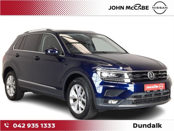 Volkswagen Tiguan SUV, Diesel, 2019, Blue