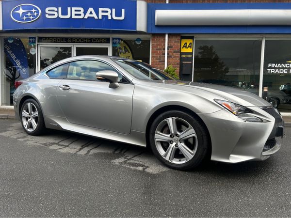 Lexus RC Coupe, Petrol Hybrid, 2016, Silver