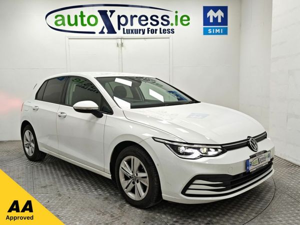Volkswagen Golf Hatchback, Petrol Hybrid, 2021, White