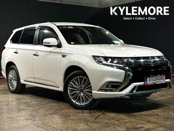 Mitsubishi Outlander SUV, Petrol Plug-in Hybrid, 2019, White