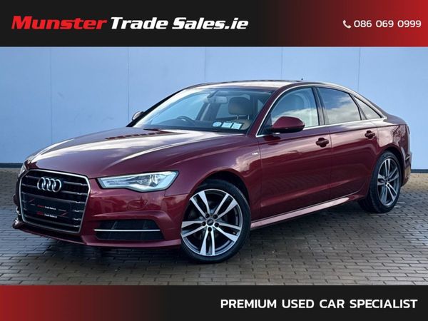 Audi A6 Saloon, Diesel, 2018, Red
