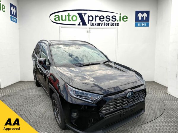 Toyota RAV4 SUV, Petrol Hybrid, 2020, Black