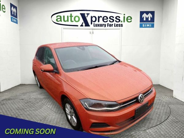 Volkswagen Polo Hatchback, Petrol, 2020, Orange