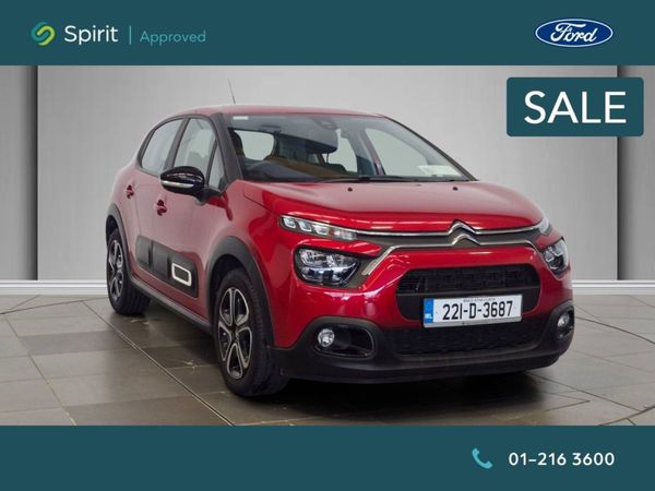 Citroen C3 Hatchback, Petrol, 2022, Red