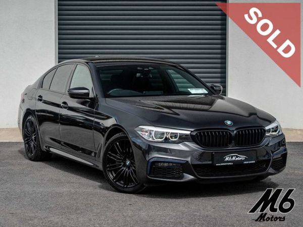 BMW 5-Series Saloon, Hybrid, 2020, Grey