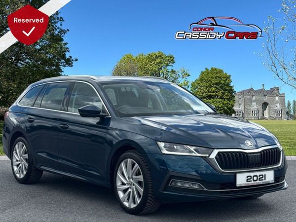 Skoda Octavia Estate, Diesel, 2021, Blue