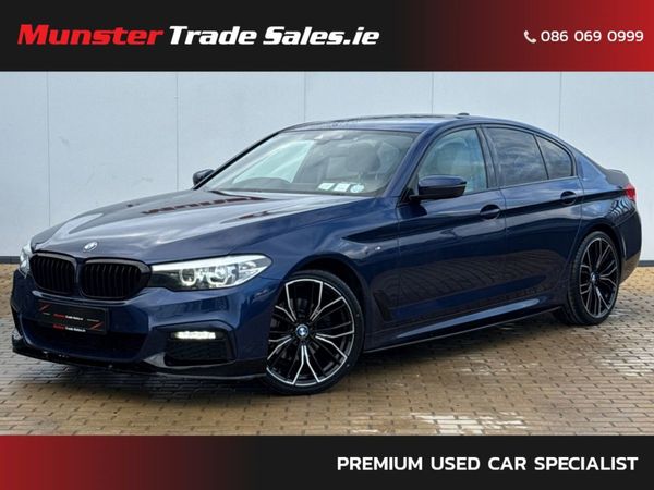 BMW 5-Series Saloon, Diesel, 2019, Blue