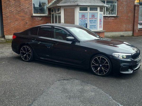 BMW 5-Series Saloon, Diesel, 2019, Black