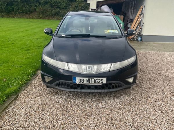 Honda Civic Hatchback, Petrol, 2008, Black