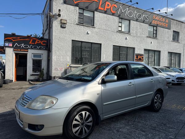 Toyota Corolla Saloon, Petrol, 2005, Silver
