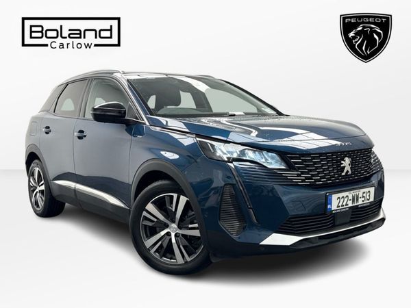 Peugeot 3008 MPV, Petrol Plug-in Hybrid, 2022, Blue