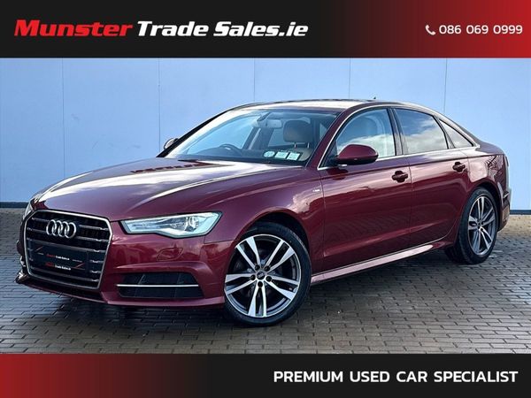 Audi A6 Saloon, Diesel, 2018, Red