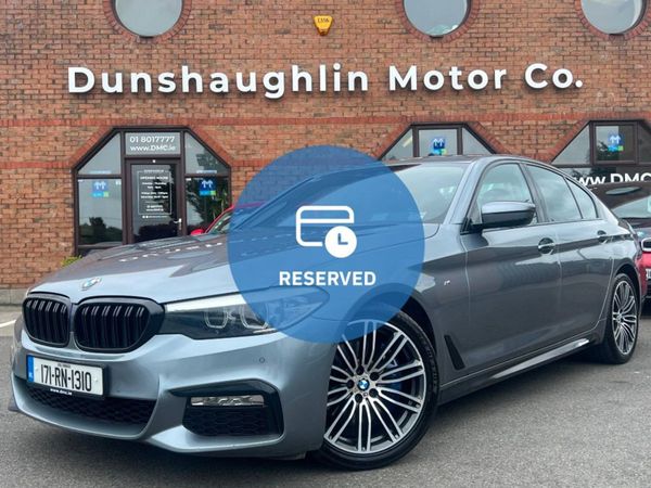 BMW 5-Series Saloon, Diesel, 2017, Blue