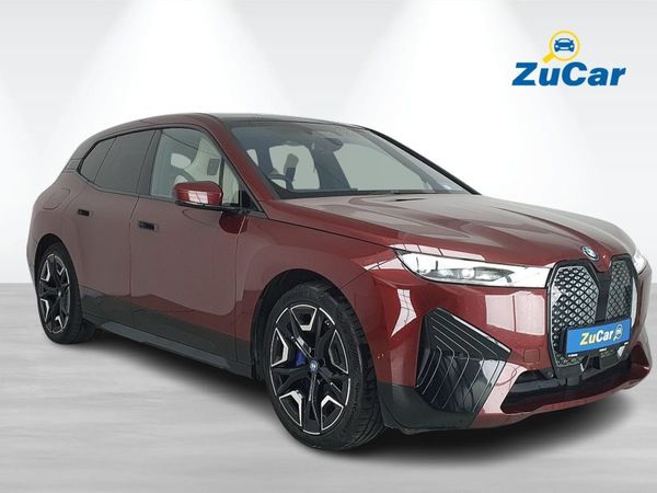 BMW iX Estate, Electric, 2022, Red