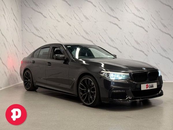 BMW 5-Series Saloon, Hybrid, 2019, Grey