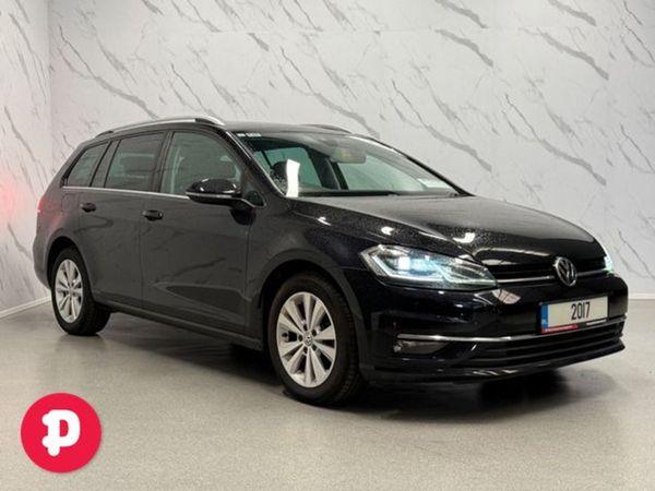 Volkswagen Golf Estate, Petrol, 2017, Black