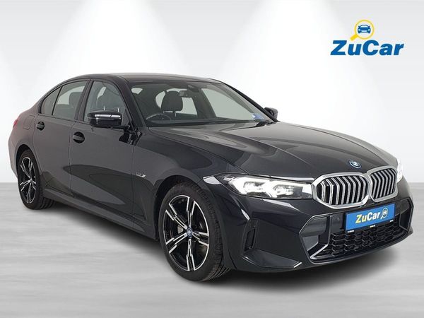 BMW 3-Series Saloon, Petrol Hybrid, 2023, Black
