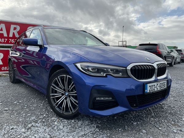 BMW 3-Series Estate, Petrol Plug-in Hybrid, 2020, Blue