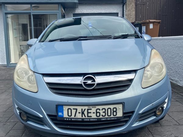 Opel Corsa Hatchback, Petrol, 2007, Blue