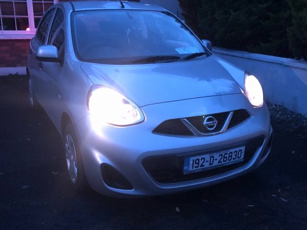 Nissan March Hatchback, Petrol, 2019, Silver