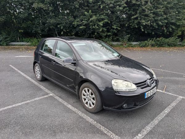Volkswagen Golf Hatchback, Petrol, 2007, Black